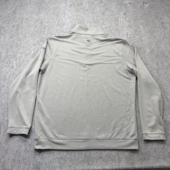 Onward Reserve 1/4 Zip Pullover Men L Gray Performance Stretch Lightweight - Picture 8 of 15